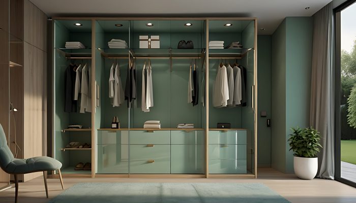 elegant minimalist walkin wardrobe design (1)