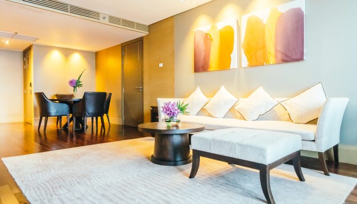bangkok, thailand august 12 2016: beautiful luxury living room